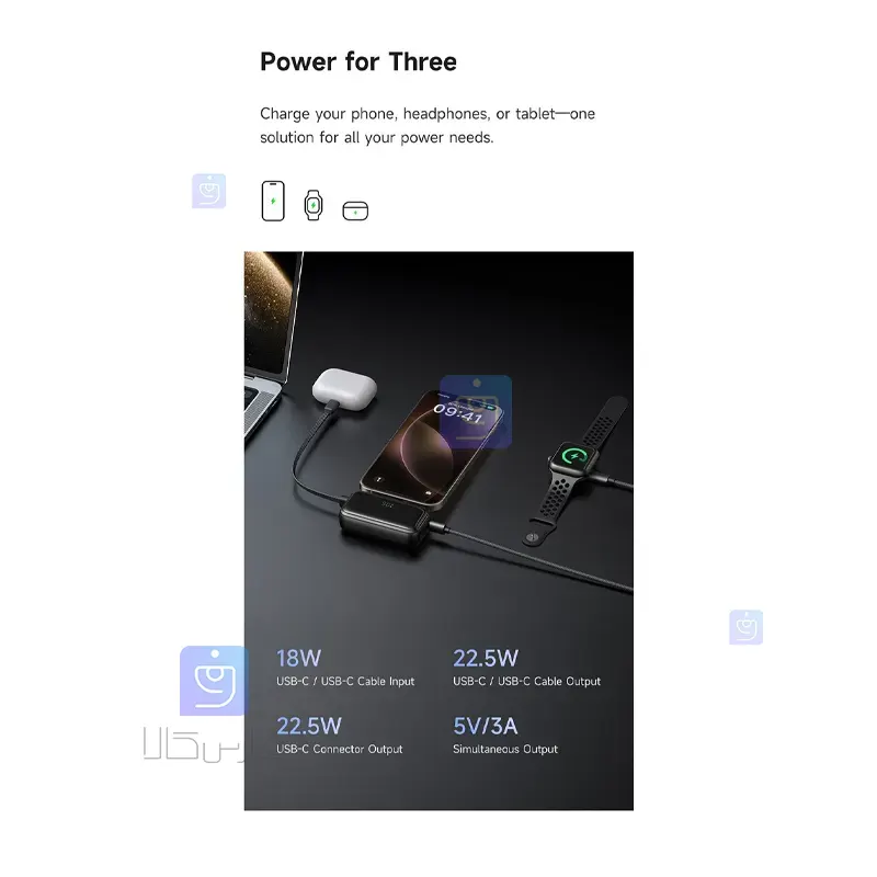 پاوربانک 22.5 وات 5000mAh مکدودو MC-7760 | فارس کالا