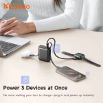 پاوربانک 22.5 وات 10000 میلی آمپر مک‌دودو مدل MCDODO MC-2550