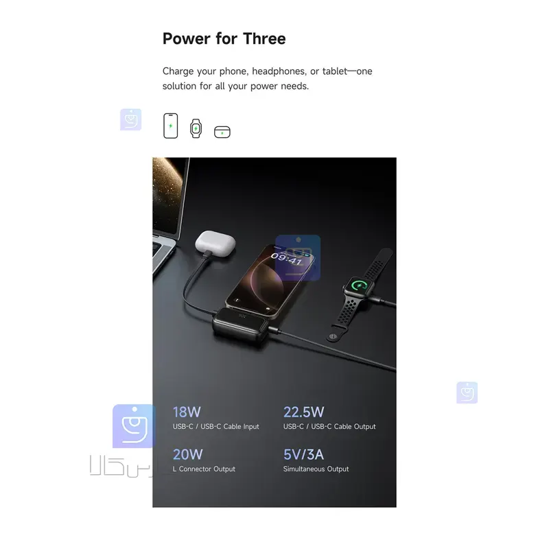 پاوربانک 22.5 وات 5000mAh مکدودو مدل MC-7800 | فارس کالا