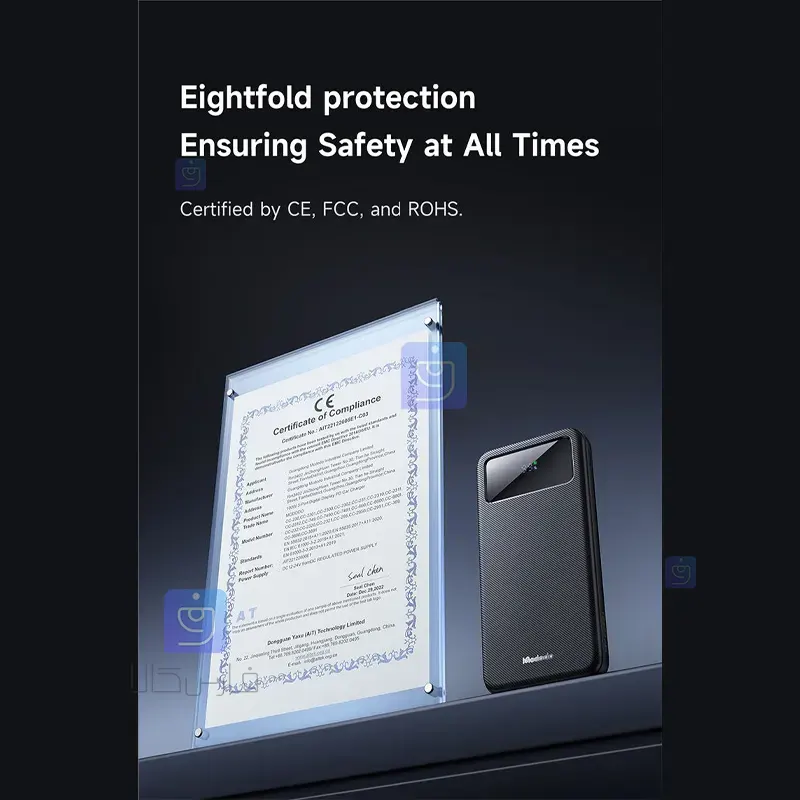 پاوربانک 22.5 وات ظرفیت 10000 مکدودو مدل MCDODO MC-4220 Power bank 22.5 watts capacity 10000 mAh MCDODO MC 4220 10 پاوربانک 22.5 وات 10000mAhمکدودو مدل MC-4220 | فارس کالا