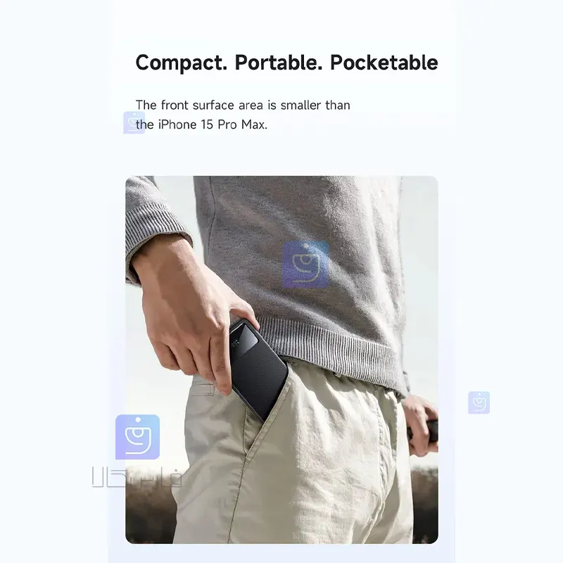 پاوربانک 22.5 وات ظرفیت 10000 مکدودو مدل MCDODO MC-4220 Power bank 22.5 watts capacity 10000 mAh MCDODO MC 4220 19 پاوربانک 22.5 وات 10000mAhمکدودو مدل MC-4220 | فارس کالا