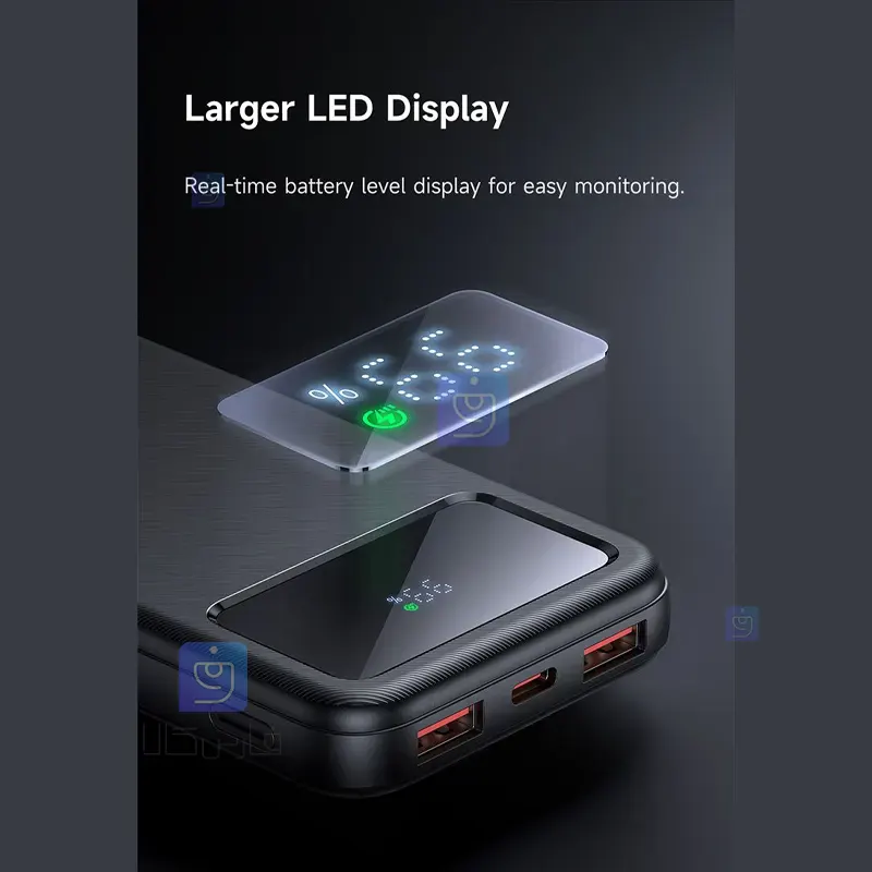 پاوربانک 22.5 وات ظرفیت 10000 مکدودو مدل MCDODO MC-4220 Power bank 22.5 watts capacity 10000 mAh MCDODO MC 4220 7 پاوربانک 22.5 وات 10000mAhمکدودو مدل MC-4220 | فارس کالا