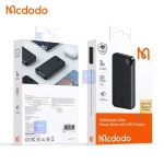 پاوربانک 30 وات 10000mAh مک‌دودو مدل MCDODO MC-3850 بهمراه کابل شارژ