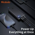 پاوربانک 30 وات 10000mAh مک‌دودو مدل MCDODO MC-3850 بهمراه کابل شارژ