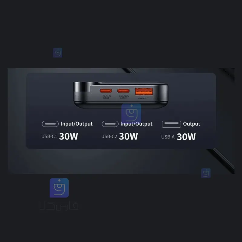 پاوربانک 30 وات 10000mAhمک‌دودو MC-3850 | فارس کالا