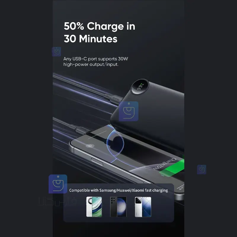 پاوربانک 30 وات 10000mAhمک‌دودو MC-3850 | فارس کالا