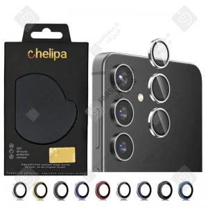 محافظ لنز رینگی گوشی سامسونگ S25 FE برند Chelipa همراه با ابزار نصب