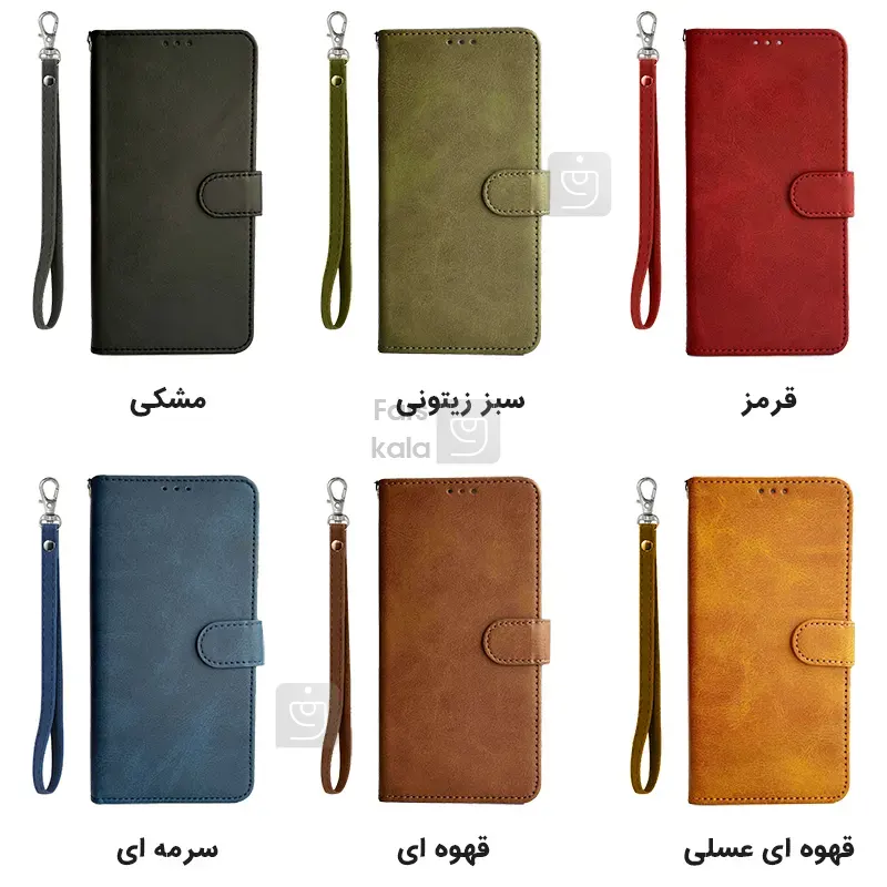 فلیپ کاور چرمی قفل دار ایمپریال گوشی ریلمی C55 imperial leather flip cover Realme C55 2 فلیپ کاور چرمی قفل دار ایمپریال گوشی ریلمی C55