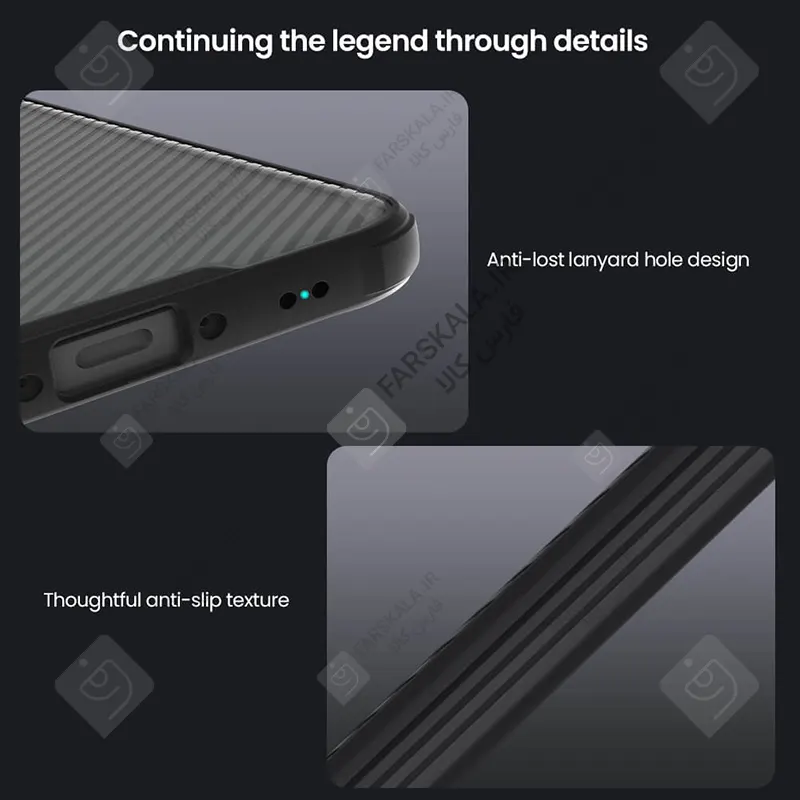 قاب دودی ضد ضربه نیلکین CamShield Pro Clear سامسونگ A37 nillkin camshield pro clear version case samsung galaxy a37 11 قاب دودی ضد ضربه نیلکین CamShield Pro Clear سامسونگ A37