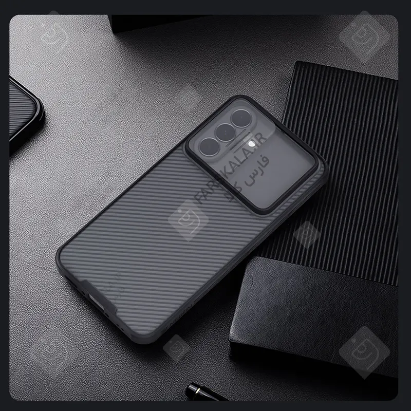 قاب دودی ضد ضربه نیلکین CamShield Pro Clear سامسونگ A37 nillkin camshield pro clear version case samsung galaxy a37 13 قاب دودی ضد ضربه نیلکین CamShield Pro Clear سامسونگ A37