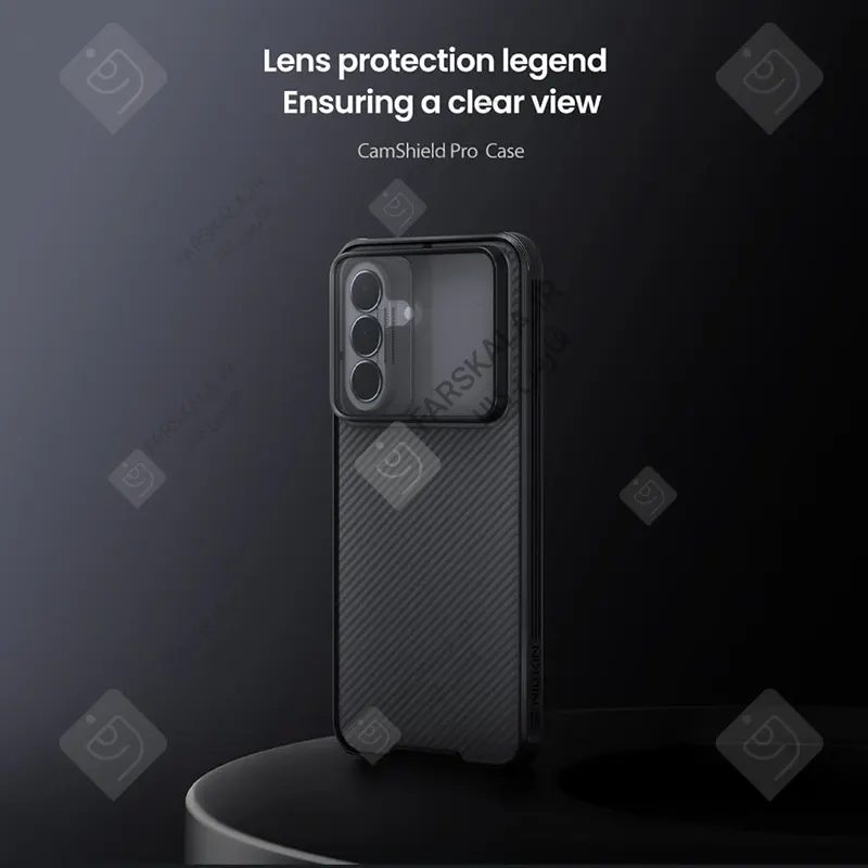 قاب دودی ضد ضربه نیلکین CamShield Pro Clear سامسونگ A37 nillkin camshield pro clear version case samsung galaxy a37 4 قاب دودی ضد ضربه نیلکین CamShield Pro Clear سامسونگ A37