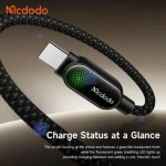 کابل شارژ سریع USB به تایپ سی 6 آمپر مک‌دودو مدل MCDODO CA-4520