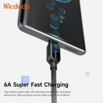 کابل شارژ سریع USB به تایپ سی 6 آمپر مک‌دودو مدل MCDODO CA-4520