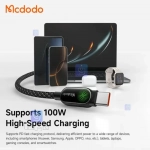 کابل شارژ سریع تایپ سی به تایپ سی 100 وات مک‌دودو مدل MCDODO CA-5620