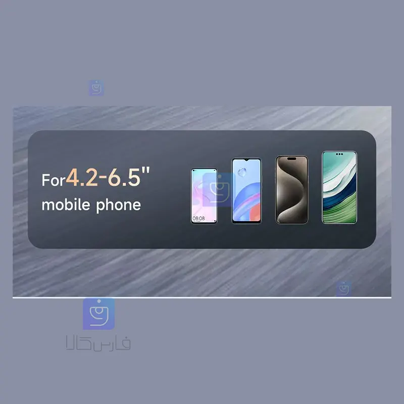 هولدر و پایه نگهدارنده موبایل مکدودو مدل MCDODO CM-5240 MCDODO CM 5240 Mobile Phone Holder and Stand 1 3 هولدر موبایل موتور و دوچرخه مکدودو CM-5240 | فارس کالا