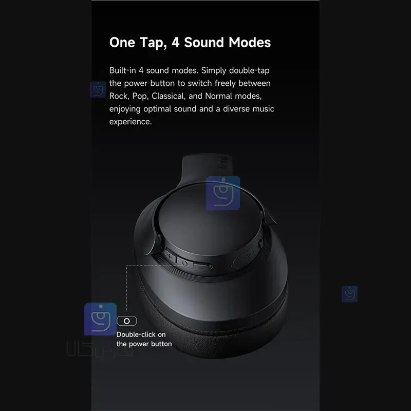 هدفون و هدست بلوتوث مکدودو مدل MCDODO HP-2890 H01 MCDODO HP 2890 H01 Bluetooth Headphones and Headset 1 4 هدفون بلوتوث مکدودو HP-2890 H01 | حذف نویز ENC | فارس کالاهدفون بلوتوث مکدودو HP-2890 H01 | حذف نویز ENC | فارس کالا