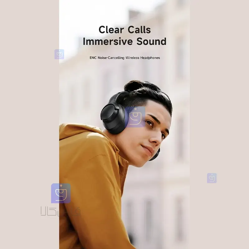 هدفون و هدست بلوتوث مکدودو مدل MCDODO HP-2890 H01 MCDODO HP 2890 H01 Bluetooth Headphones and Headset 1 6 هدفون بلوتوث مکدودو HP-2890 H01 | حذف نویز ENC | فارس کالا