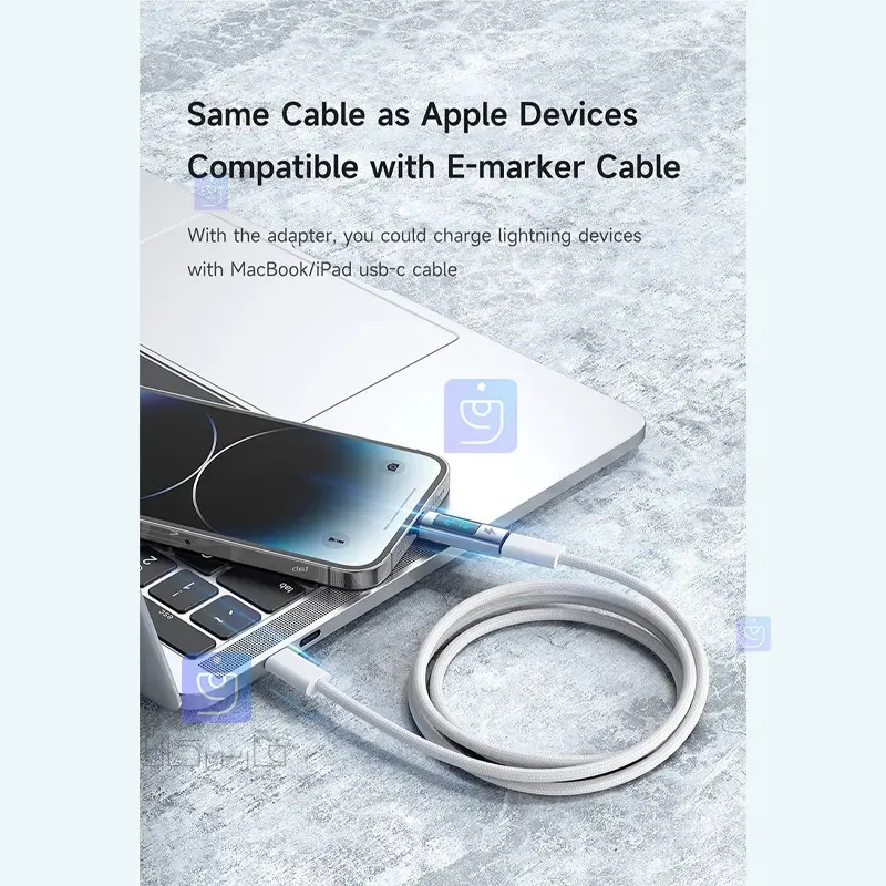 تبدیل پورت تایپ سی به لایتنینگ مکدودو مدل MCDODO OT-6100 MCDODO OT 6100 Type C Port Converter 1 14 تبدیل Type-C به لایتنینگ 36W مکدودو مدل OT-6100 | فارس کالا