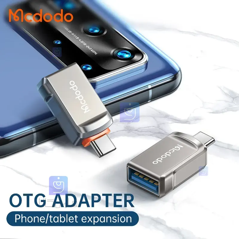 تبدیل OTG یو اس بی به تایپ سی مکدودو مدل MCDODO OT-8730 MCDODO OT 8730 USB OTG to Type C Converter 2 7 تبدیل OTG یواسبی به تایپ سی مکدودو OT-8730 | فارس کالا