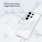 قاب مگنتی شفاف نیلکین Nature TPU Pro Magnetic گوشی سامسونگ S26 اولترا
