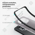 گارد دودی نیلکین Super Frosted Shield Pro Clear case گوشی شیائومی Poco M8 Pro 5G