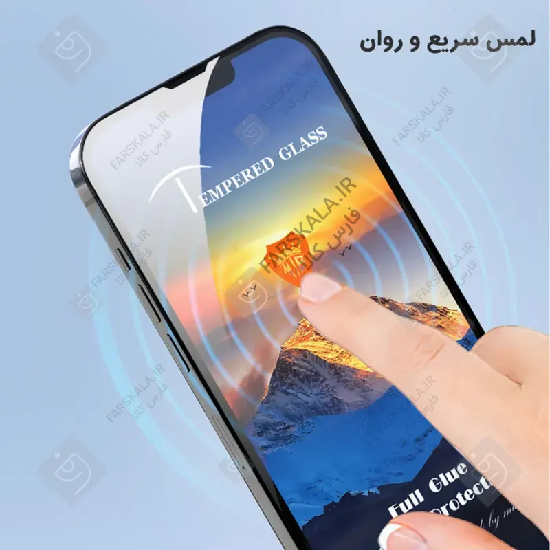 گلس میتوبل ESD گوشی سامسونگ S26 الترا mietubl esd full glass screen protector for samsung galaxy s26 ultra 4 گلس میتوبل ESD گوشی سامسونگ S26 الترا