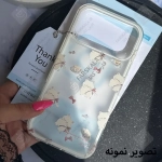 قاب فانتزی نیمه شفاف گربه پاییونی گوشی آیفون 17 پرو