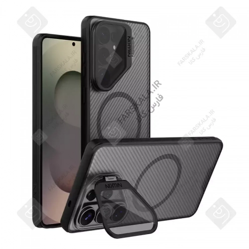 قاب لنز دودی استندی Nillkin Camshield Prop Magnetic گوشی سامسونگ S26 اولترا