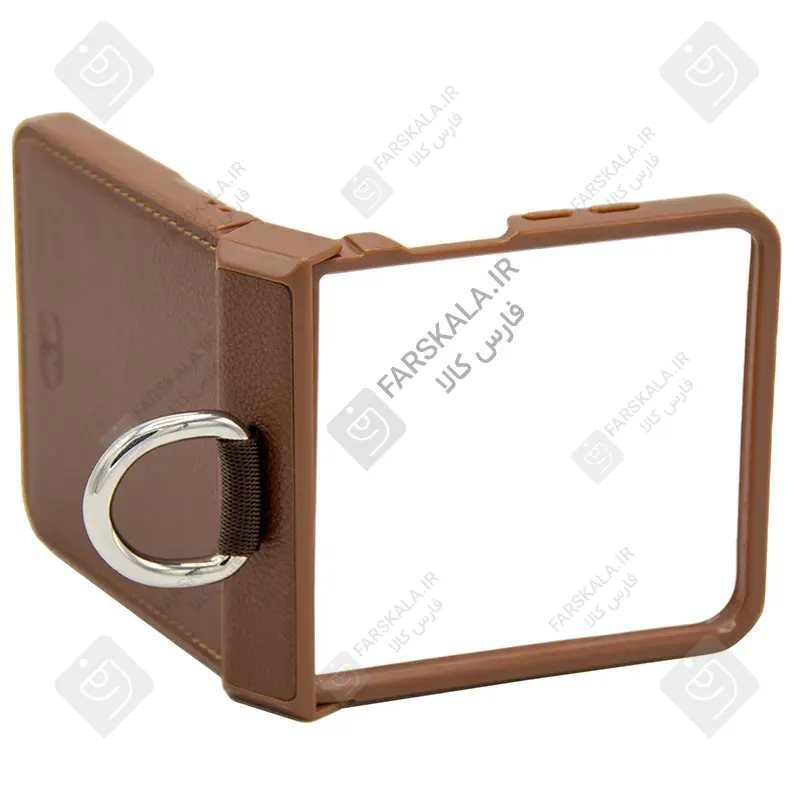 قاب چرمی اورجینال HBD گوشی سامسونگ Z Flip 7 original hbd leather case for samsung galaxy z flip 7 3 قاب چرمی اورجینال HBD گوشی سامسونگ Z Flip 7