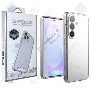 قاب شفاف گوشی سامسونگ S26 مدل Space Collection با محافظ لنز