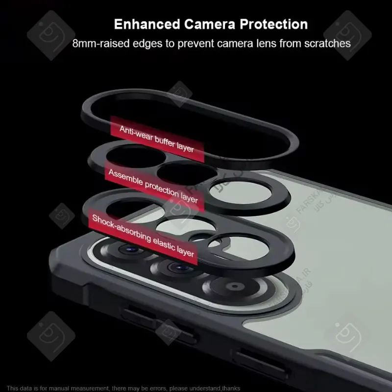 قاب اصلی پشت کریستالی Xundd Beatle گوشی سامسونگ A37 xundd beatle series case for samsung galaxy a37 6 قاب اصلی پشت کریستالی Xundd Beatle گوشی سامسونگ A37
