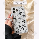 قاب فانتزی پاپیون مشکی با آویز گوشی سامسونگ S23 Ultra