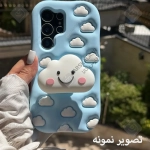 قاب سیلیکونی طرح ابر آبی پاپ سوکتی گوشی سامسونگ M07