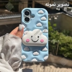 قاب سیلیکونی طرح ابر آبی پاپ سوکتی گوشی سامسونگ M07